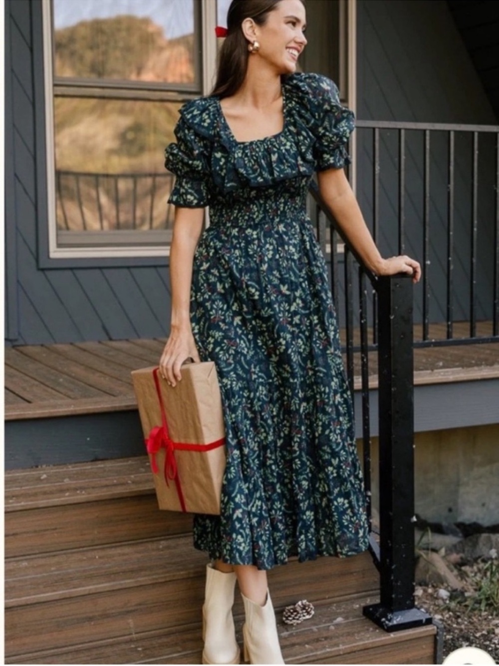 NWT Ivy City Co Gracie Dress in Holly - Picture 2 of 10